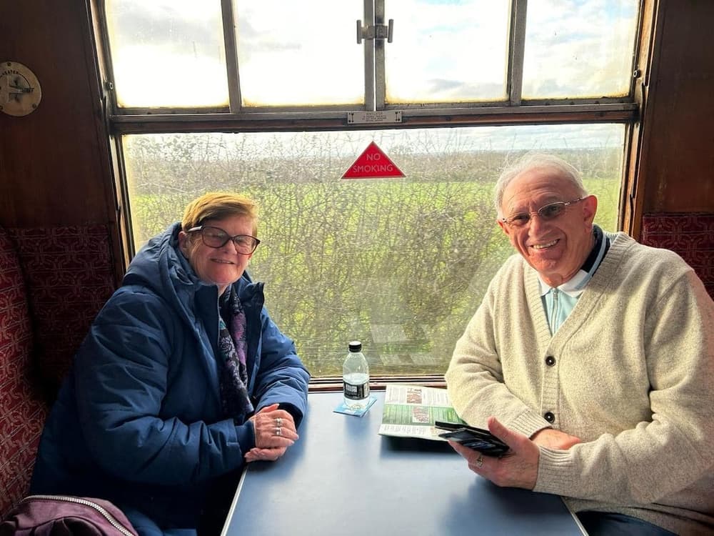 steam train dining experience