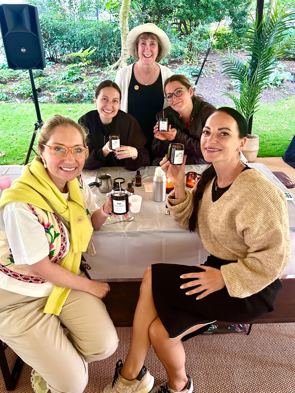 private vegan candle making workshop