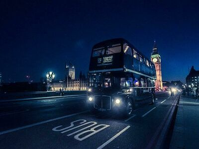 london ghost bus tour and hotel break for two
