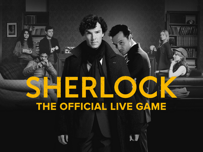 Sherlock The Official Live Game Hero Image
